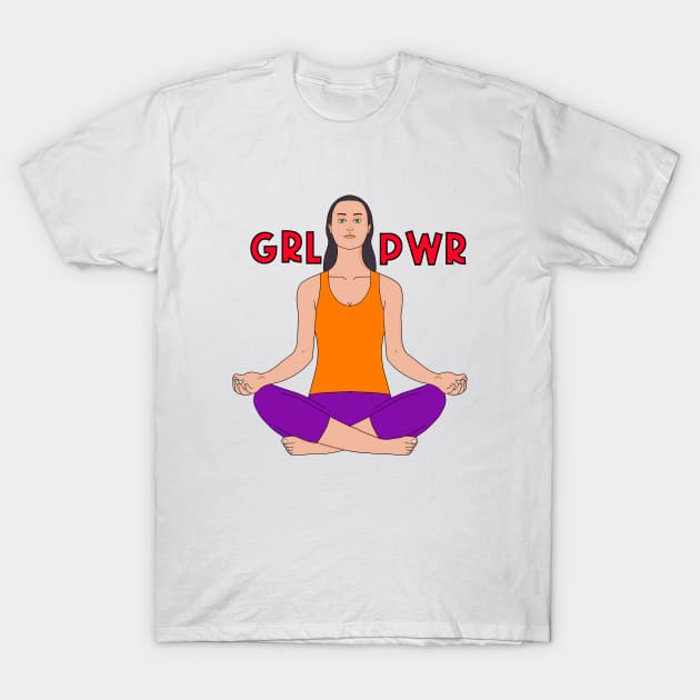 Girl Power T-Shirt by DiegoCarvalho